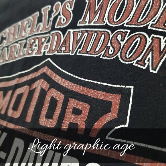 Harley Davidson Tank Top California Coat of Arms Swords Old English Modesto 2XL - Picture 10 of 11